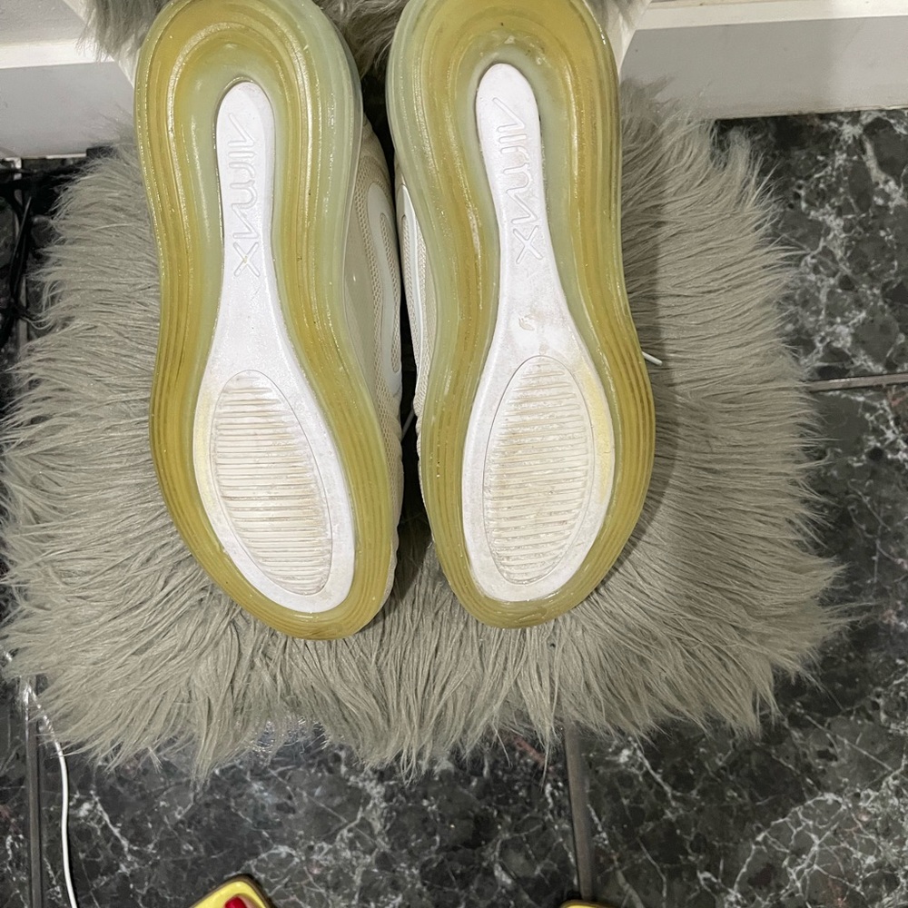 Nice White Pair Of Nicky Sneakers - image 2